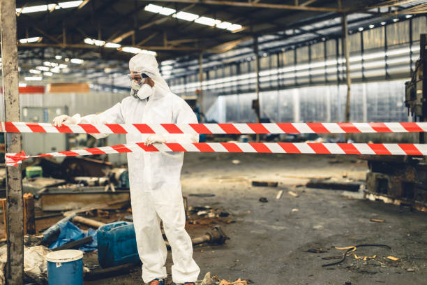 Professional Unattended Death Cleanup technician working in Bonduel, WI
